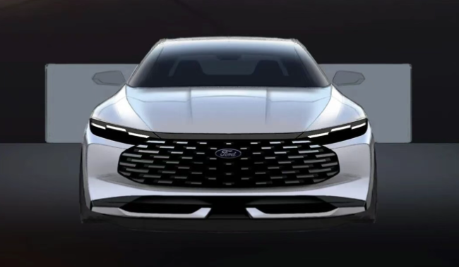 长安福特新蒙迪欧亮相广州车展：全新进气格栅、隐藏式门把手、1.1 米贯穿式 27 寸 4K 屏