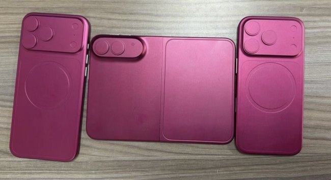 苹果 iPhone Fold、iPhone 18 Pro / Max 机模曝光