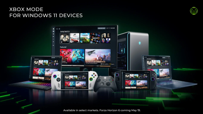 电脑秒变游戏主机：微软 Win11 全屏 Xbox 模式正式推出，支持开机启动