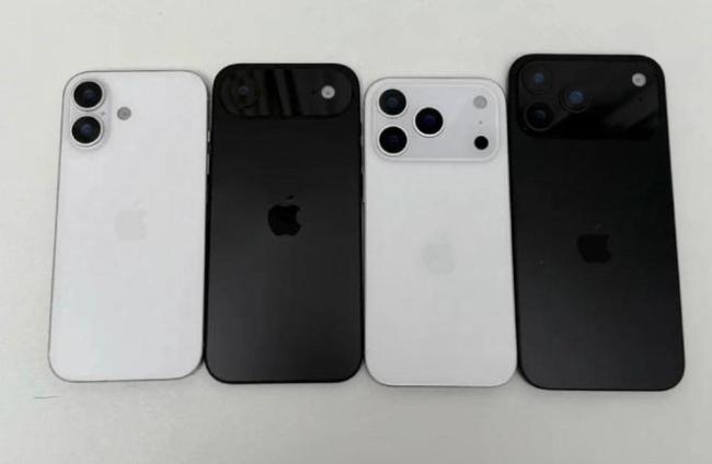 iPhone 17 Pro 机模曝光：相机横向大矩阵