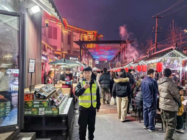 中国电信陕西咸阳分公司织密“云网” “满格信号”护航新春文旅活动