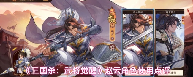 《三国杀：武将觉醒》赵云角色使用点评