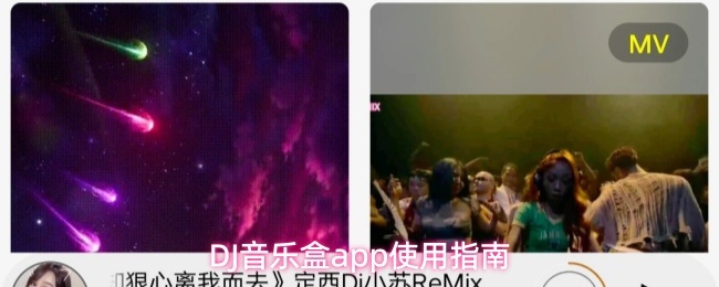 DJ音乐盒app使用指南