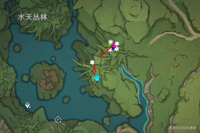 原神树王圣体菇全收集路线