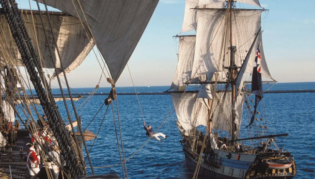 电影《加勒比海盗》（2003）剧照。