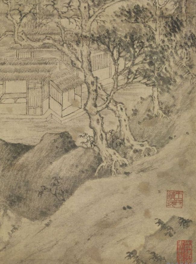 故宫藏画里的“春山”：澹冶、柳色、小隐与晚归