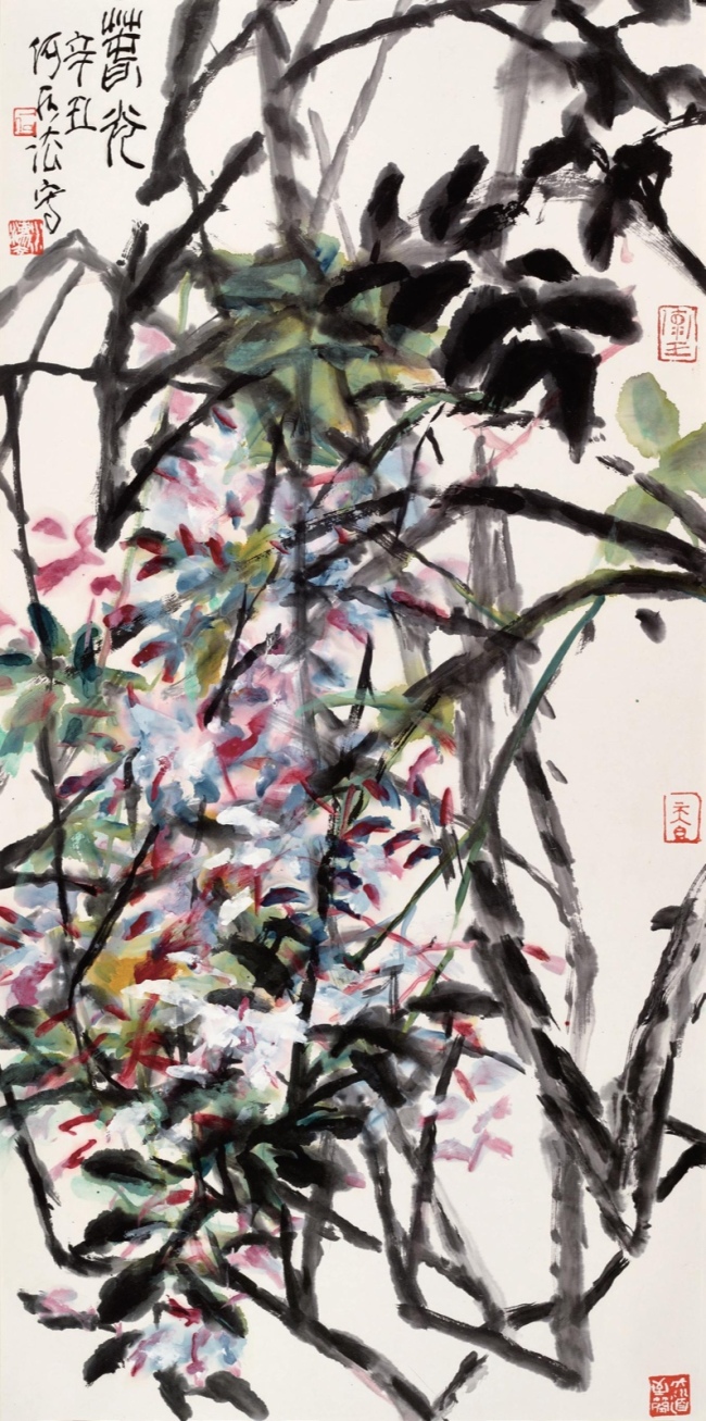 《春光》69cm x 138cm