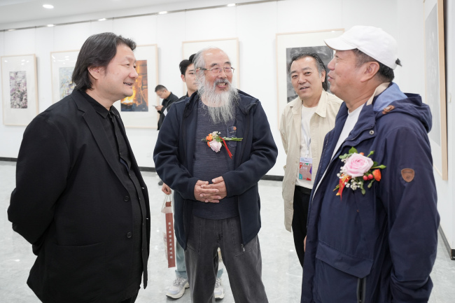 五星出东方“一带一皆”外洋好意思术大展·版画展（西安）宽掀开幕