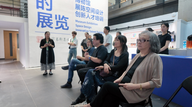 展览的展览—《博物馆展陈空间瞎想革命东说念主才培训》终期评图暨效用展在中央好意思术学院建筑学院开展
