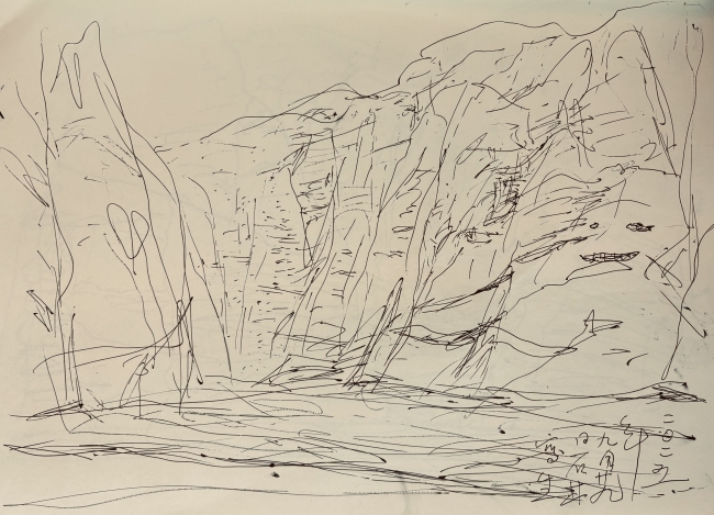 笔墨问道石林 神韵写意黄河:走遍中国·甘肃——中国文促会美术家写生创作行动走进景泰