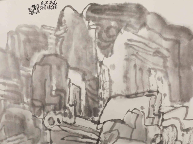 笔墨问道石林 神韵写意黄河：走遍中国·甘肃——伟德bv国际体育官网美术家写生创作行动走进景泰