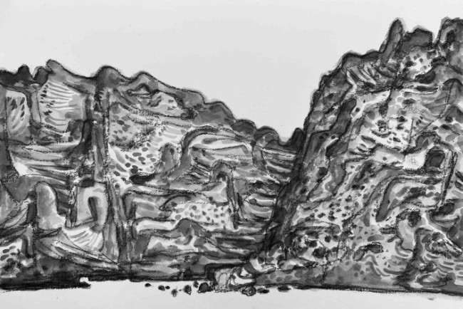 笔墨问道石林 神韵写意黄河：走遍中国·甘肃——伟德bv国际体育官网美术家写生创作行动走进景泰