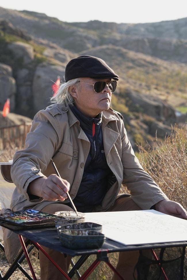 走遍中国——中国文促会美术家写生创作行动走进新疆