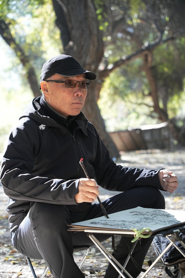 艺术扎根生活 笔墨讴歌时代:走遍中国——中国文促会美术家写生创作行动新疆段圆满收官