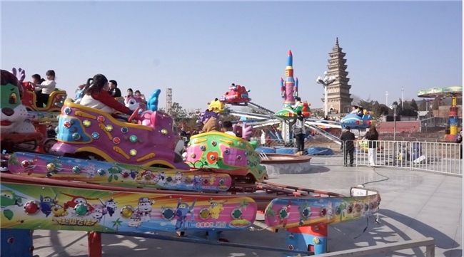 宋韵润临城 文脉耀新春 临城普利塔下过大年文旅盛宴惊艳绽放