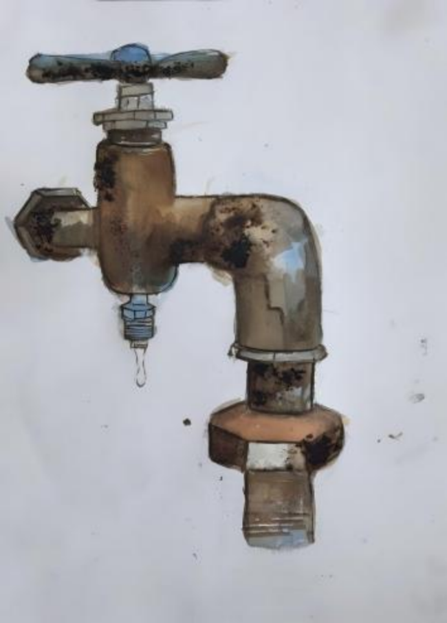 少儿画笔下的非遗生活画卷