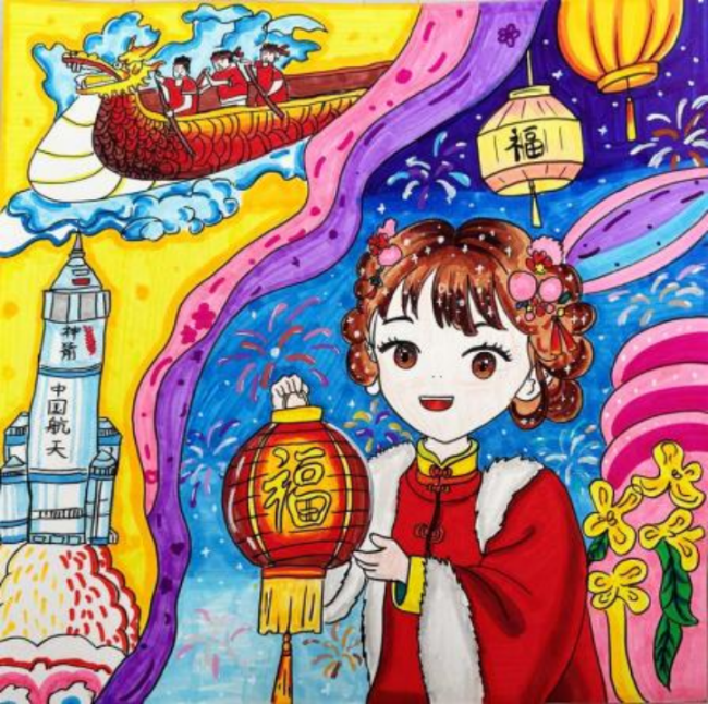 用画笔唤醒非遗记忆