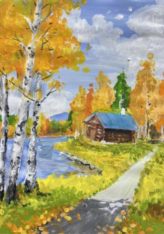 少儿画笔下的非遗生活画卷