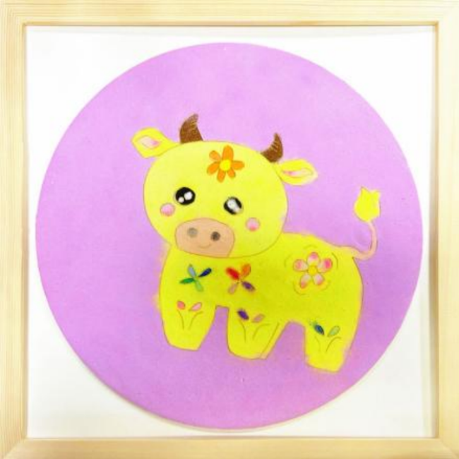 少儿画笔下的非遗生活画卷