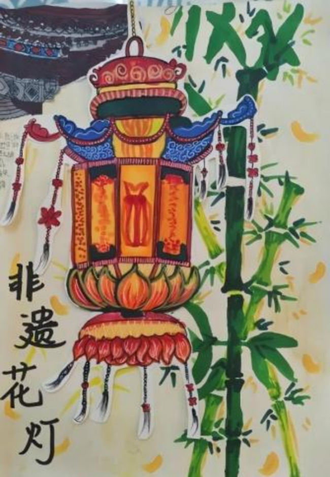 用画笔唤醒非遗记忆