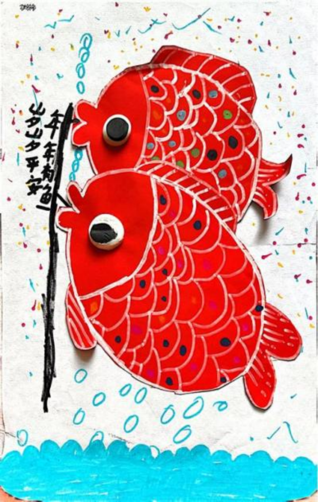 少儿画笔下的非遗生活画卷