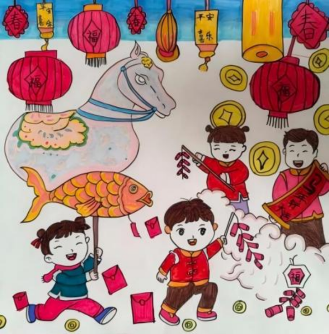 小小画笔，大大传承：非遗书画展上的童心奇遇