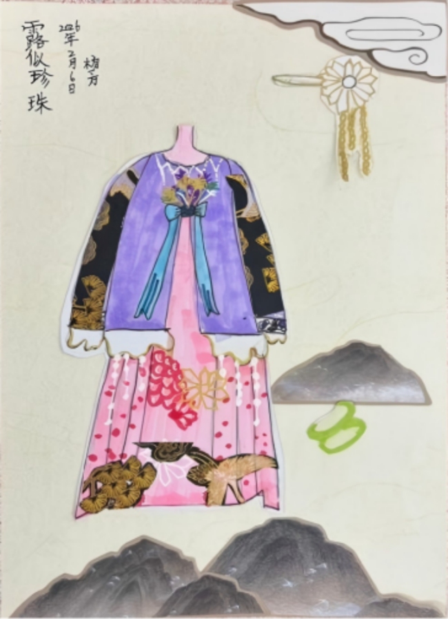 少儿画笔下的非遗生活画卷