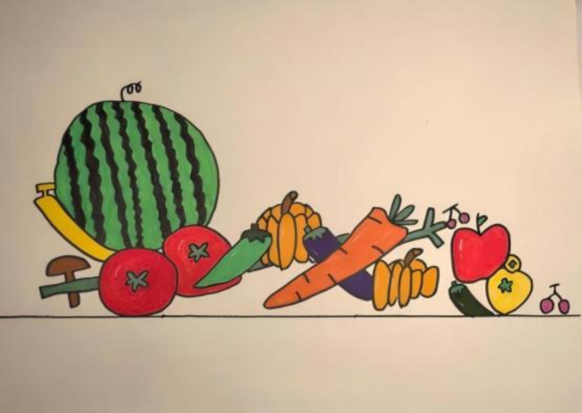 少儿画笔下的非遗生活画卷