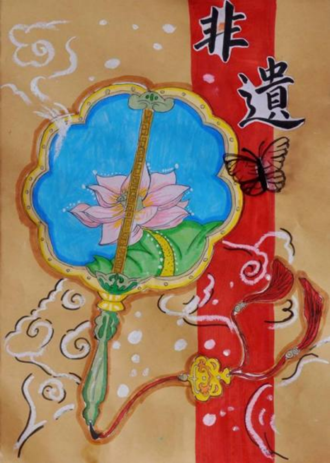 小小画笔，大大传承：非遗书画展上的童心奇遇