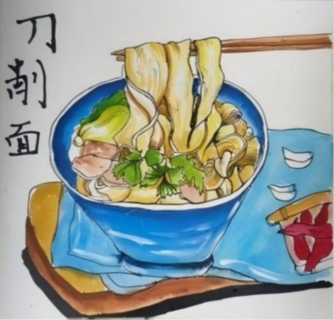 少儿画笔下的非遗生活画卷