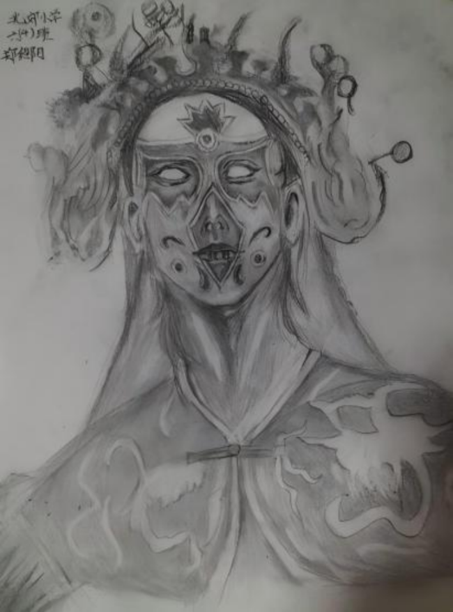 少儿画笔下的非遗生活画卷