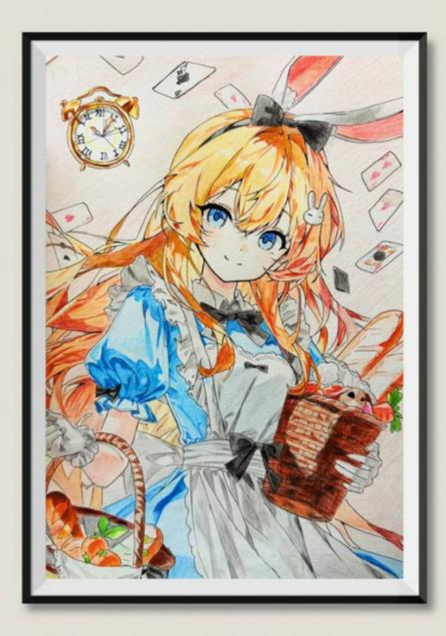 少儿画笔下的非遗生活画卷