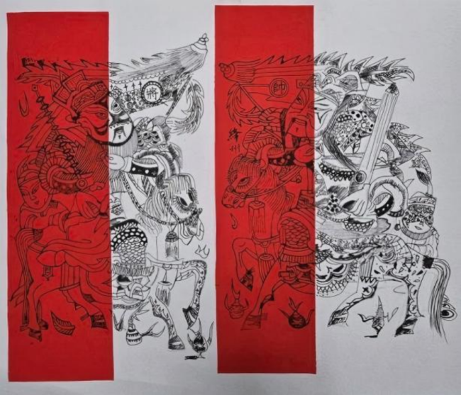 小小画笔，大大传承：非遗书画展上的童心奇遇