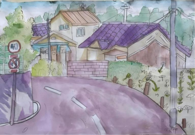 少儿画笔下的非遗生活画卷