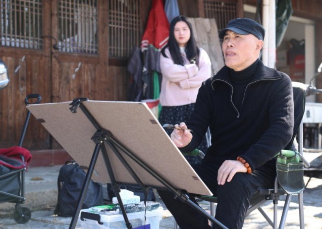 双展联袂启幕 绘就文旅新篇——“武夷汇丹青”暨“武夷天山行”采风作品展开幕