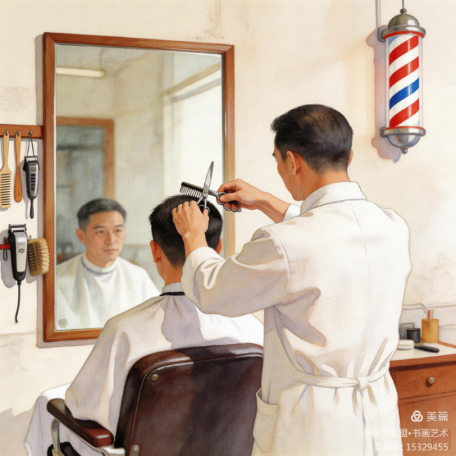 张明刚《我的理发师》与汪曾祺、肖复兴、梁实秋三位名家 同题材散文对比赏析