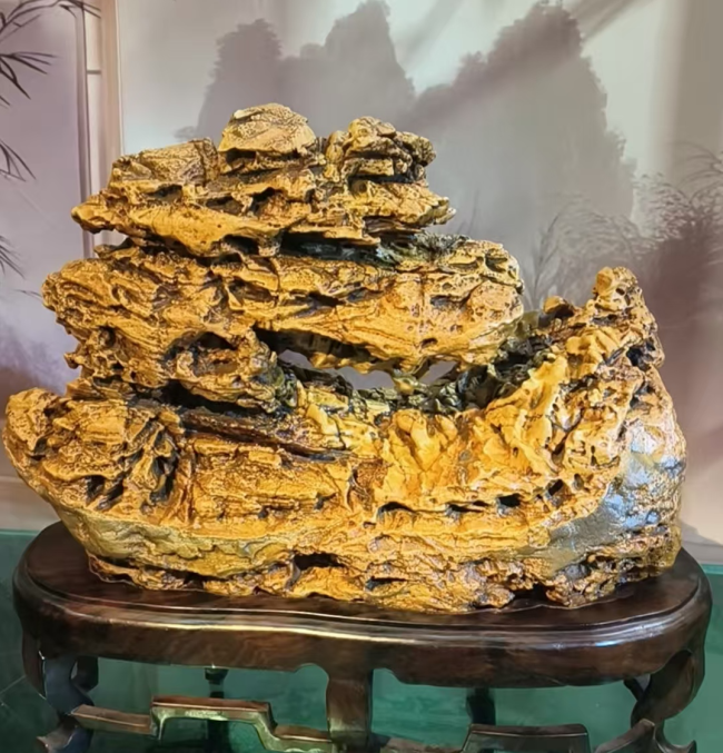 【中华名石典藏】华安玉《金龙宝船》：天工造物的国石典范