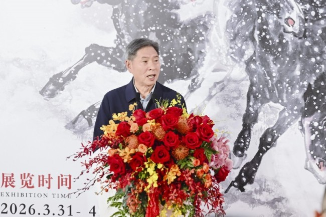 云巅驰骋 马到平安——马欣乐主题画展开幕式在深圳平安金融中心隆重举行