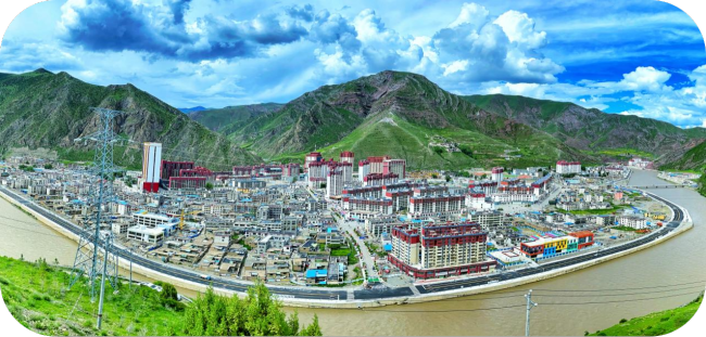 （县城全景）