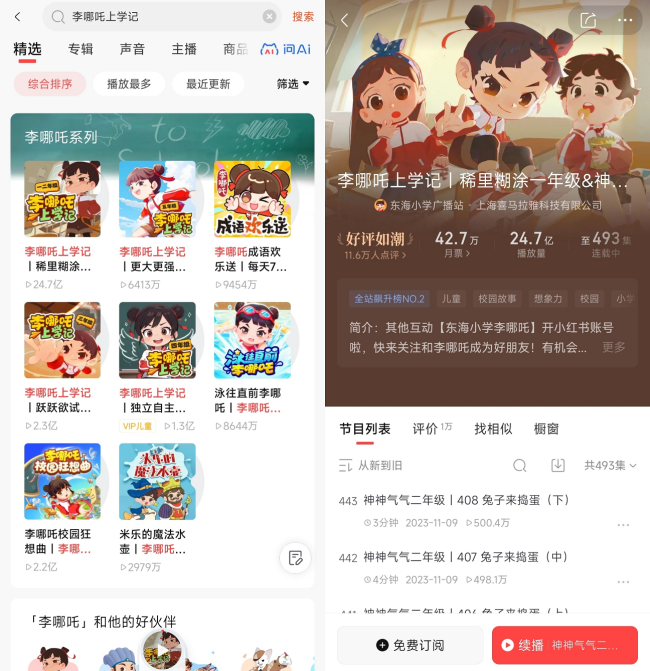 图书发行量超55.5万册，喜马拉雅原创IP改编见证优质有声内容长效生命力