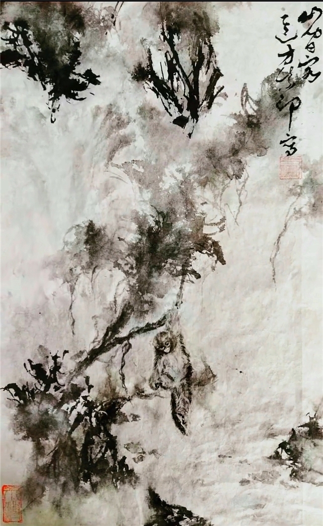 墨香里的17岁：方紫印国画境界