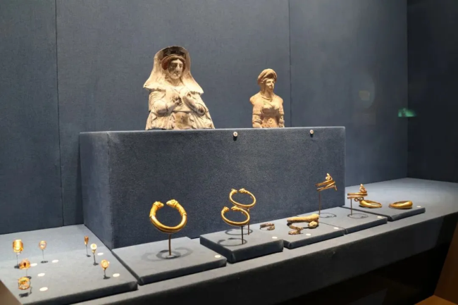 “希腊化时期的黄金艺术”特展在陕历博开幕