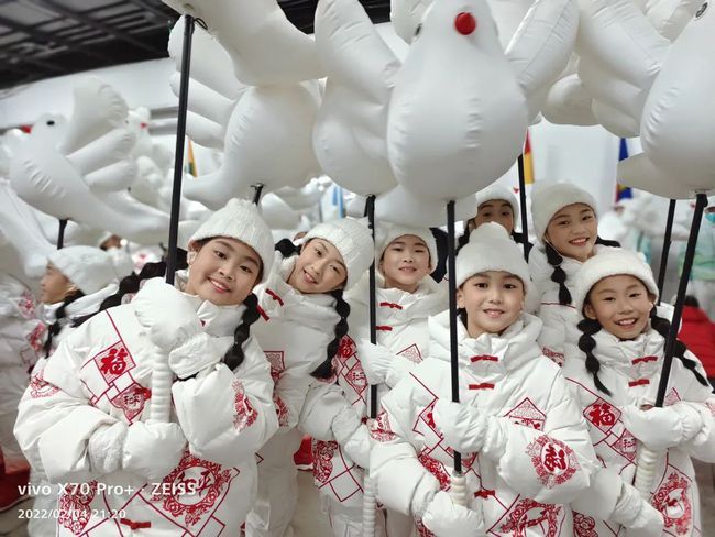 北舞附小44名学生参加北京冬奥开幕式！