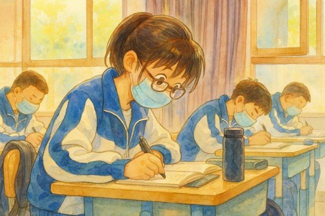 高中三年，女孩靠熬夜背书，男孩靠打球续命