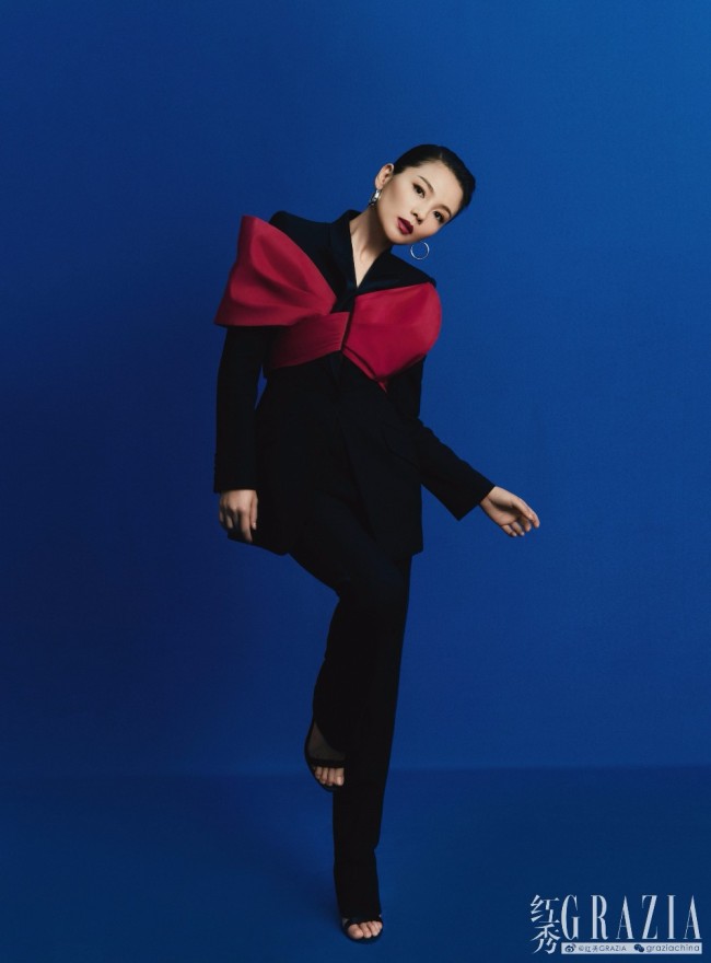 刘涛登《红秀》封面 气场 slay干练酷飒的女性姿态