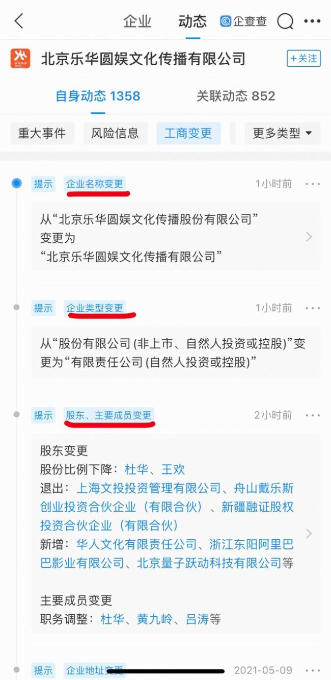 新联动！阿里巴巴与字节跳动投资乐华娱乐