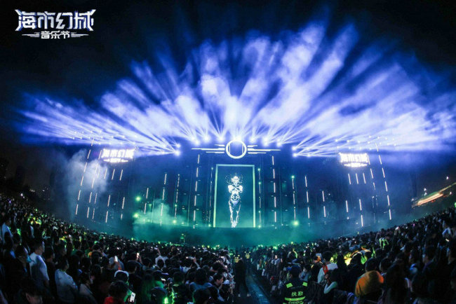 燃炸收官!海市幻城音乐节树文化图腾,强势传递中国声量!
