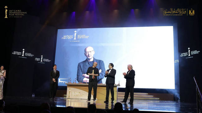 导演管虎获开罗国际电影节终身成就奖