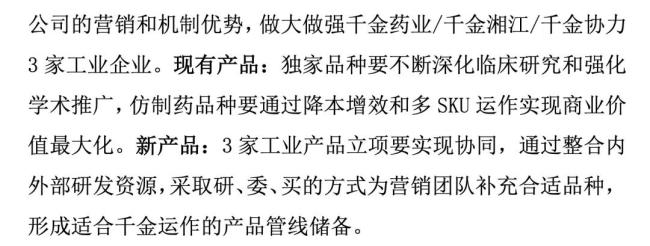 截图自株洲千金药业战略规划概要（2024年-2031年）