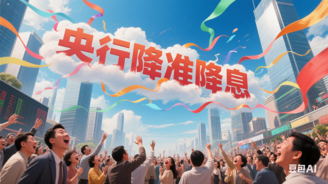 央行降息降准释放万亿流动性，谁最受益？